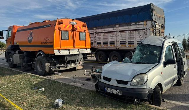 Amasya'da kaltiam gibi kaza: 4 ölü, 1 yaralı!
