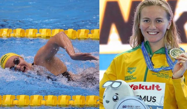 Olimpiyat şampiyonu ve dünya rekortmeni yüzücü Ariarne Titmus'tan şok karar!
