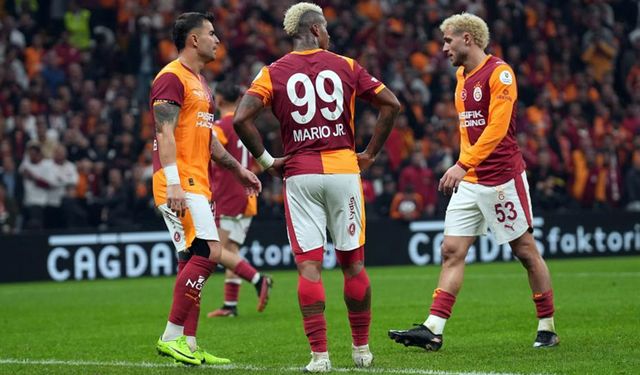 Galatasaray bu sezon ligde ilk kez puan kaybetti