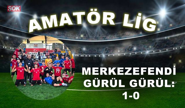 Merkezefendi gürül gürül: 1-0