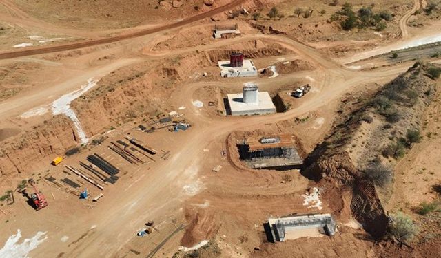 Ankara-Samsun hızlı demir yolu projesinin "Delice-Çorum" etabındaki çalışmalar hız kesmiyor