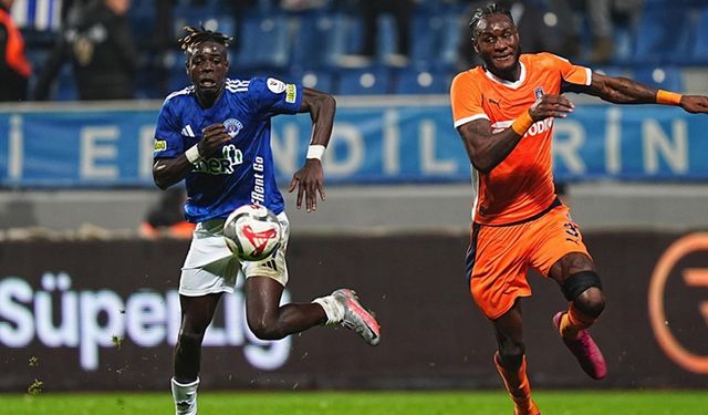 Başakşehir, Süper Lig'de 2 maç sonra kazandı