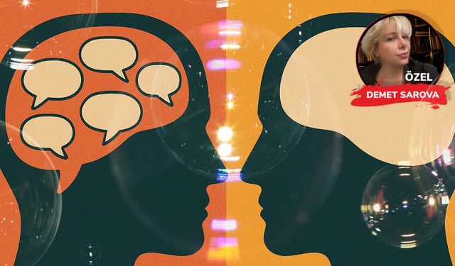 Kafanın içinde konuşan biri var mı? Meğer herkeste yokmuş