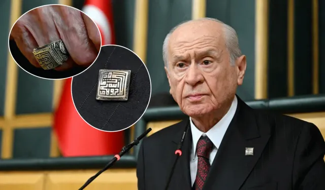 Bahçeli’nin yüzüğündeki Kufi sır: O semboller nereden geliyor?