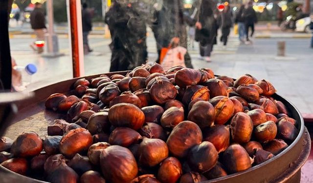 Kışın şifa kaynağı kestane tezgâhlarda yerini aldı