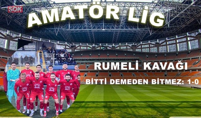 Rumeli Kavağı bitti demeden bitmez: 1-0