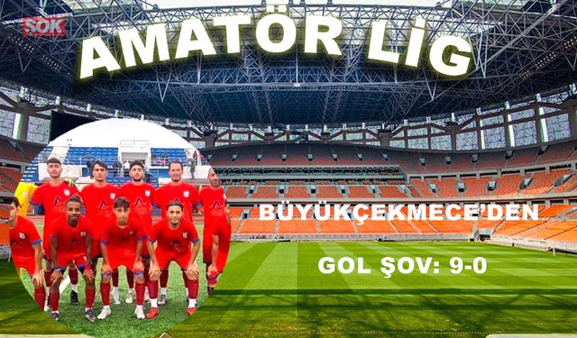 Büyükçekmece’den gol şov: 9-0
