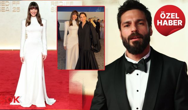 Serkan Çayoğlu ve Dilan Çiçek Deniz Red Sea kırmızı halısında şov yaptı!