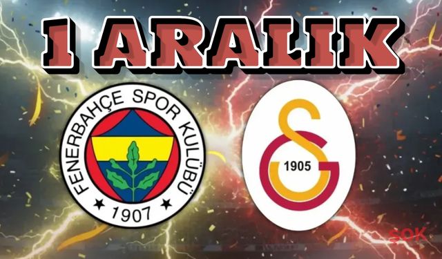 Fenerbahçe, Galatasaray derbisi öncesi şok istatistikle karşılaştı: 1 Aralık laneti!