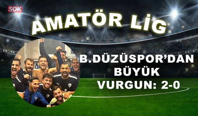 Beylikdüzüspor’dan büyük vurgun: 2-0
