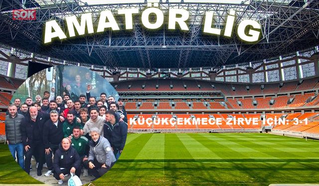 Küçükçekmece zirve için: 3-1