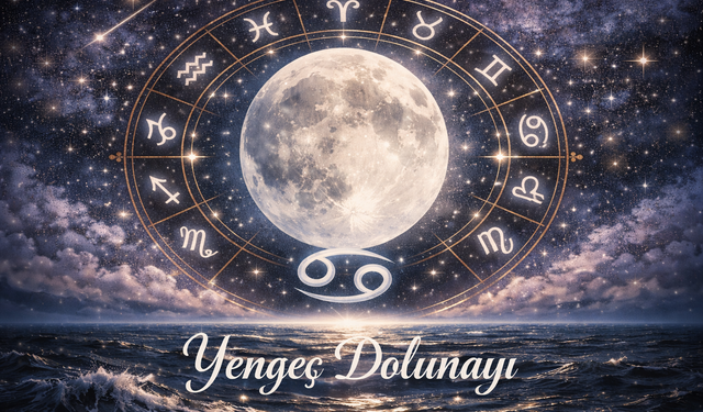 Yengeç dolunayı ne zaman, saat kaçta? 2026 Ocak Yengeç dolunayı burçlara etkileri neler?