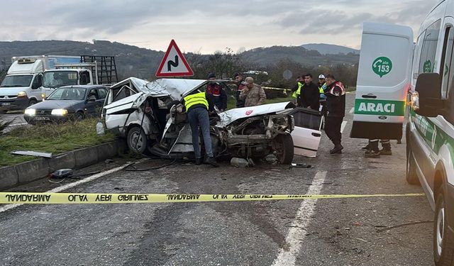 Zonguldak, Çaycuma'da feci kaza