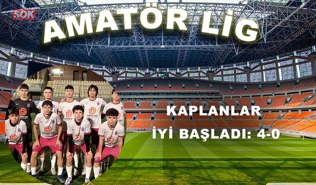 Kaplanlar iyi başladı: 4-0