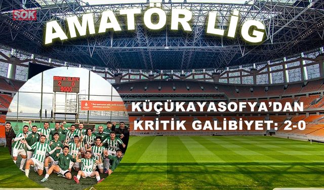 Küçükayasofya’dan kritik galibiyet: 2-0