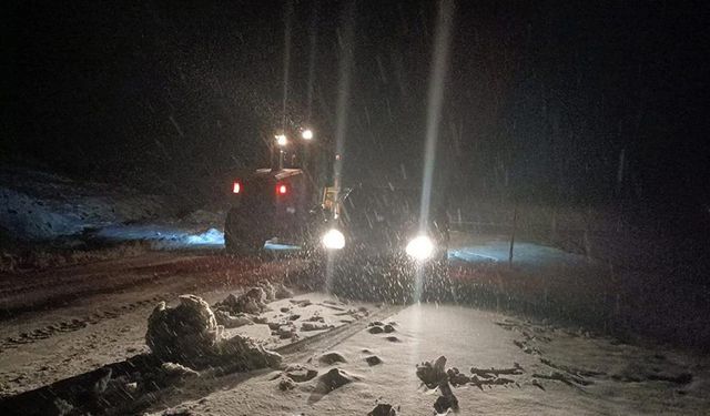 Muş'ta mahsur kalanlar kurtarıldı