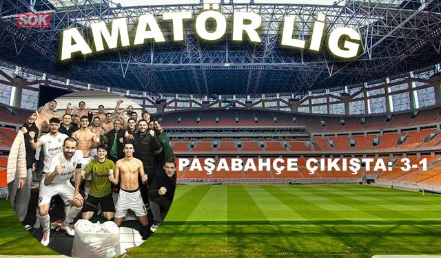 Paşabahçe çıkışta: 3-1