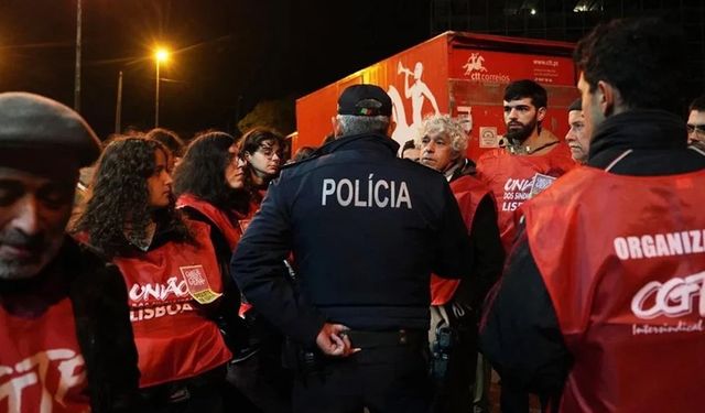 Genel grev Portekiz'de ulaşımı felç etti