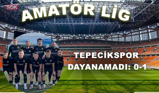 Tepecikspor dayanamadı: 0-1