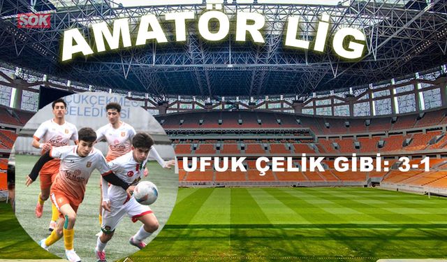 Ufuk Çelik gibi: 3-1