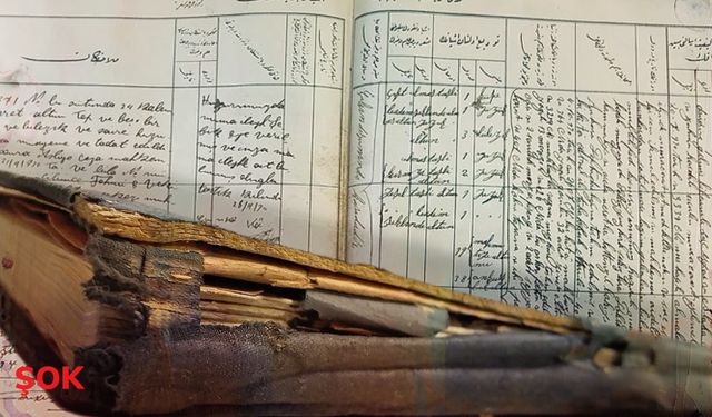 Adliye deposundan tarih çıktı: 1926'ya ait Osmanlı ve Latin harfli kayıtlar ortaya çıktı