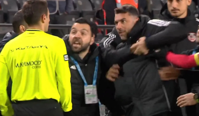 Burak Yılmaz, kırmızı kart sonrası çılgına döndü