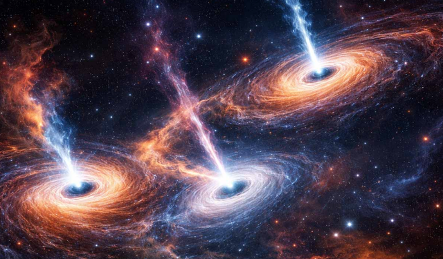 Bilim dünyasında çığır açan keşif: Kara deliklerin hızlı büyüme gizemi çözüldü