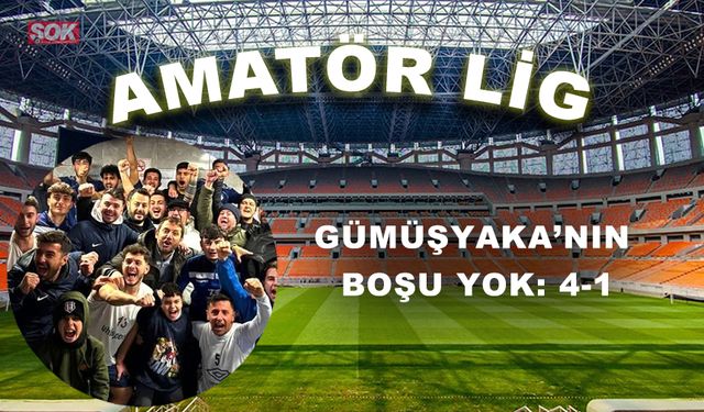 Gümüşyaka’nın boşu yok: 4-1