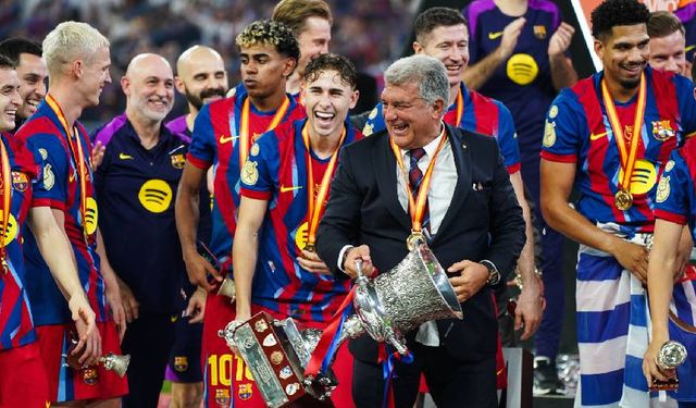 İspanya'da Süper Kupa'yı Barcelona kazandı