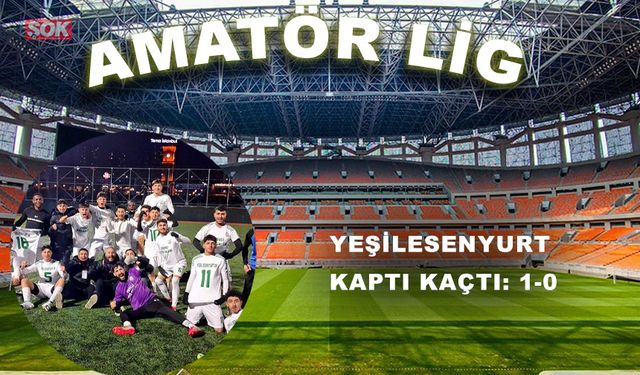 Yeşilesenyurt kaptı kaçtı: 1-0