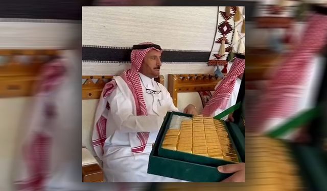 Suudiler bir kez daha sınır tanımadı: Altın bisküvi