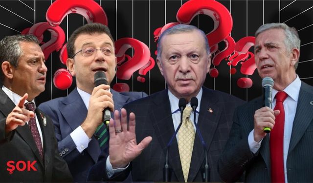 Erdoğan’ın karşısında İmamoğlu ve Yavaş fark attı: Ankette Özgür Özel detayı da öne çıktı