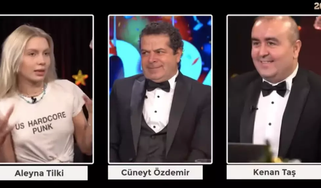 Aleyna Tilki'ye tavrına tepki yağıyordu! Cüneyt Özdemir çileden çıktı