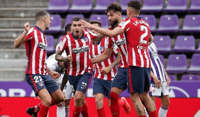 Atletico Madrid ilk maçta avantajı cebine koydu