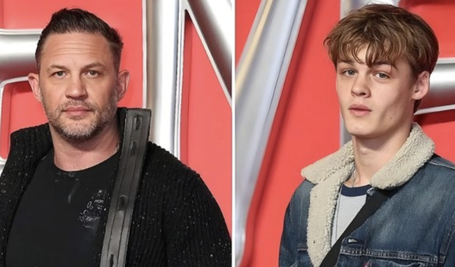 Tom Hardy’nin oğlu ortaya çıktı: Yakışıklılığı olay oldu