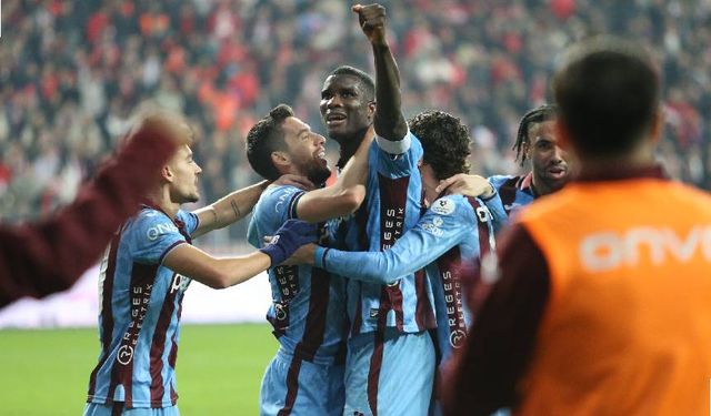 Karadeniz derbisini Trabzonspor kazandı: Onuachu parladı