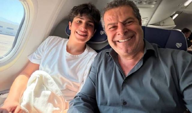 Ve kurtuluş! Cüneyt Özdemir uçaktan mutluluk pozu paylaştı