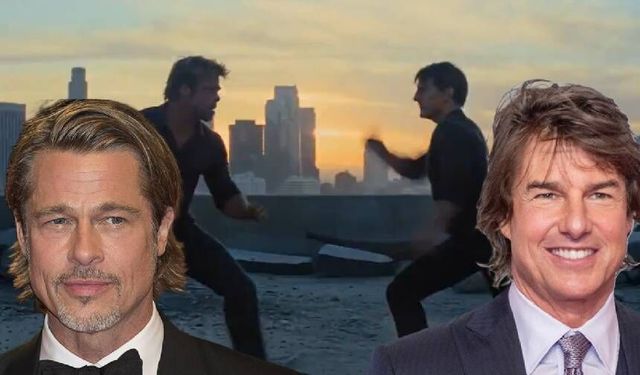 Brad Pitt ile Tom Cruise'un dövüş sahnesi Hollywood'u ayağa kaldırdı! Sinema bitti mi?