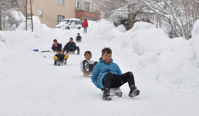 Kar nedeniyle bazı il ve ilçelerde okullar tatil edildi