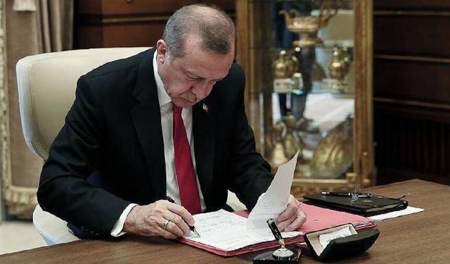 Cumhurbaşkanı Erdoğan'dan gece yarısı atamaları