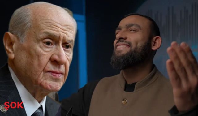 Devlet Bahçeli de 'Kabe’de Hacılar Hu Der Allah' ilahisine düştü! Bakın ne yaptı!