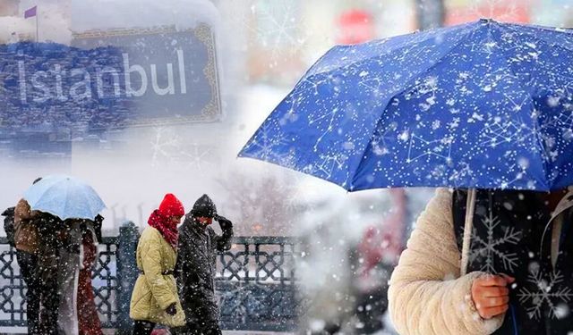 İstanbullular hazır olsun! Lapa lapa kar yağışının olacağı gün açıklandı