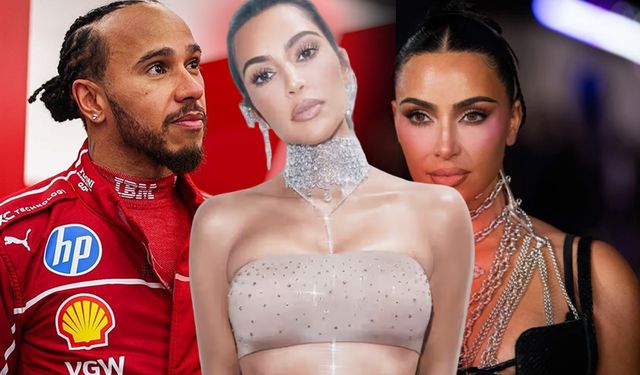 Kim Kardashian ve Lewis Hamilton’ın aşkı fotoğraflarla ortaya çıktı!