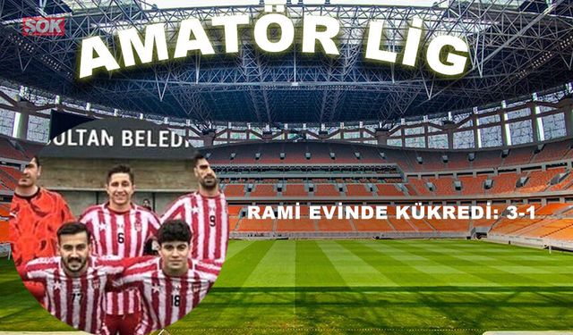 Rami evinde kükredi: 3-1
