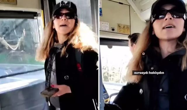 Otobüsteki o görüntüler sonrası emniyet harekete geçti!
