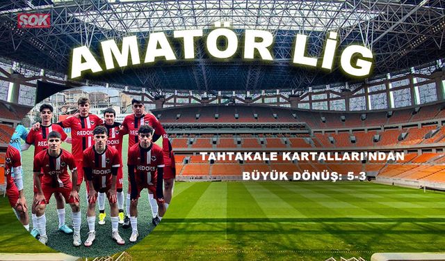 Tahtakale Kartalları’ndan büyük dönüş: 5-3