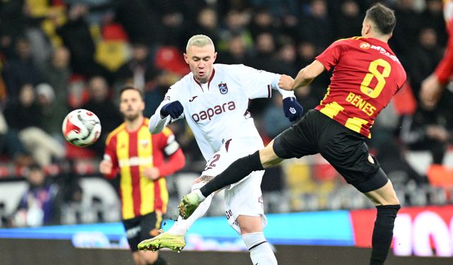 Trabzonspor Kayseri’de şov yaptı: 3 golle kazandı