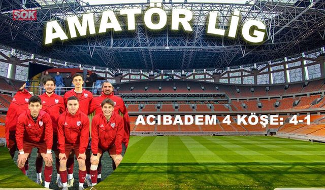Acıbadem 4 köşe: 4-1