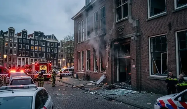Amsterdam'da Yahudi okulunda patlama! Belediye Başkanı açıklamada bulundu