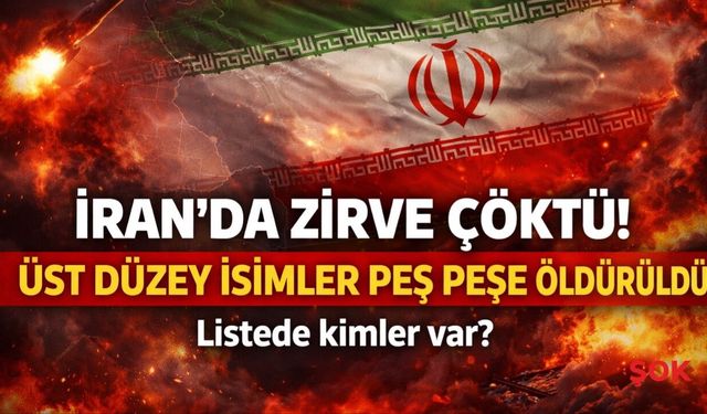 İran’da üst düzey isimler peş peşe öldürüldü! Listede kimler var?